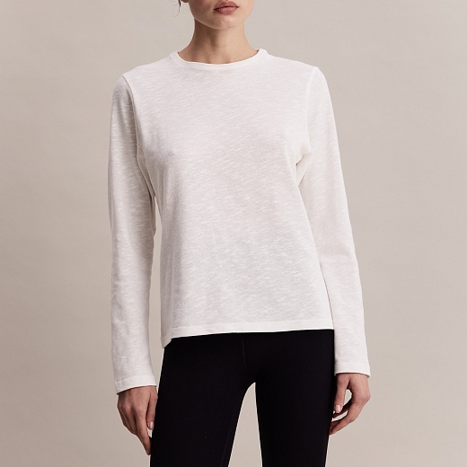 Лонгслив Robbie Longsleeve White in Cotton