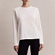 Лонгслив Robbie Longsleeve White in Cotton в интернет-магазине The Dar