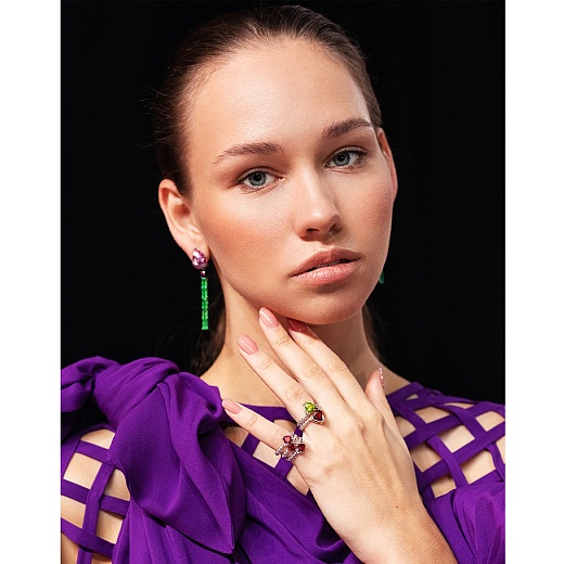 Кольцо «Чакры», топаз III