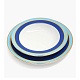 Набор тарелок Rainbow Blu, 2 шт в интернет-магазине The Dar
