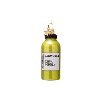 Ёлочная игрушка Bright Light Green Bottle