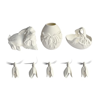 Набор пасхальных украшений «Гармония. Чистота. Начало», 8&nbsp;шт.