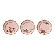 Десертные тарелки Veranda Pink, 3 шт в интернет-магазине The Dar