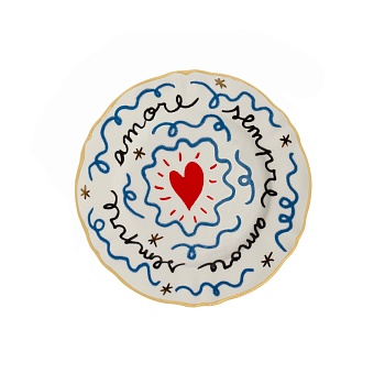 Десертная тарелка Cuore