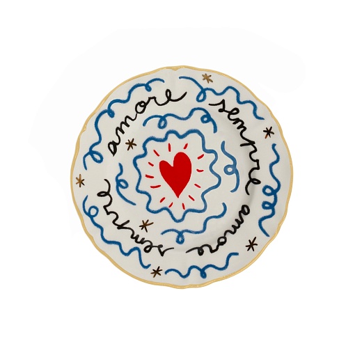 Десертная тарелка Cuore