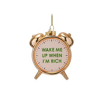 Ёлочная игрушка Rich Clock Alarm
