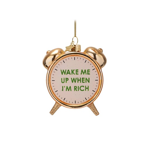 Ёлочная игрушка Rich Clock Alarm
