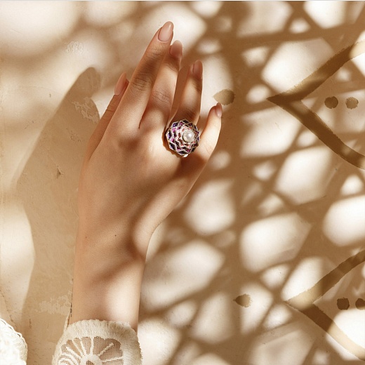 Кольцо «Цветок жизни»