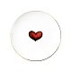 Тарелка Red Love Heart 17 см в интернет-магазине The Dar