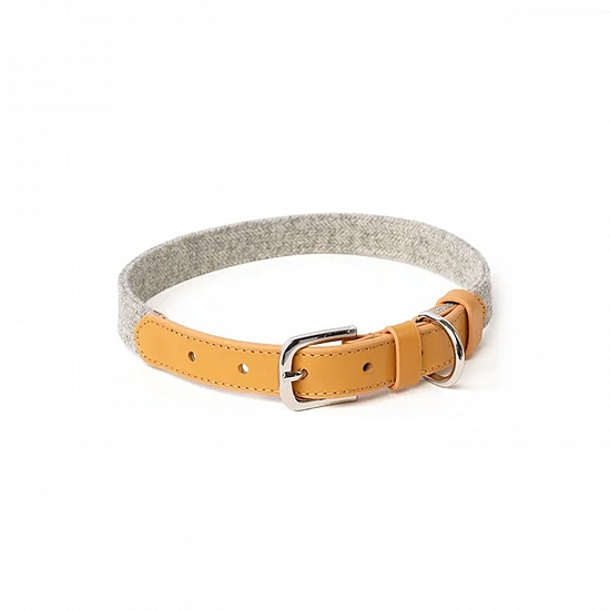 Ошейник Tesoro Collar, карамель, M