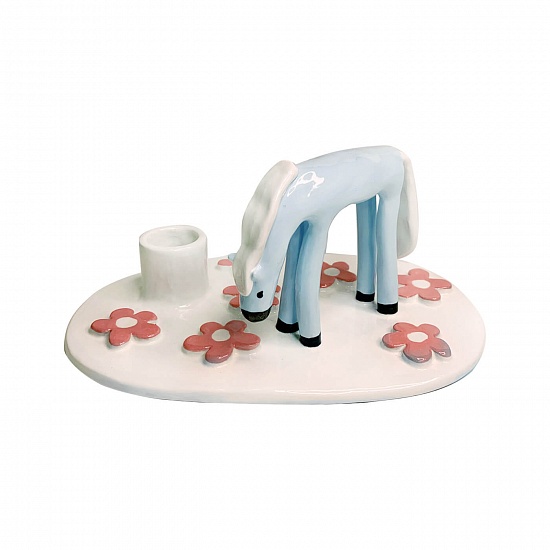 Подсвечник Horse Tea Party I