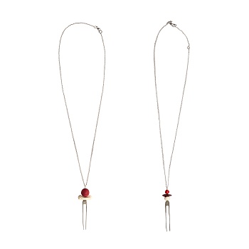 Кулон «Шпилька на цепочкe»