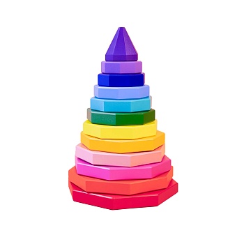 Деревянная восьмиугольная пирамидка «Песни Фазана»