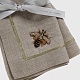 Салфетка с вышивкой Bee Beige, 2 шт. в интернет-магазине The Dar