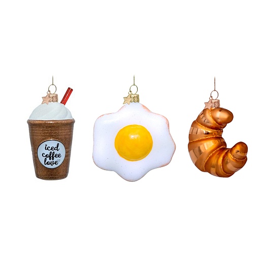 Набор ёлочных игрушек Breakfast
