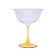 Бокал для шампанского Cosimo Pink & Yellow в интернет-магазине The Dar