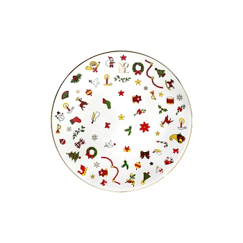 Десертная тарелка Noel I