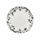 Сервировочная тарелка Floral Fantasy, белая в интернет-магазине The Dar