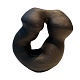Ваза абстрактная чёрная в интернет-магазине The Dar