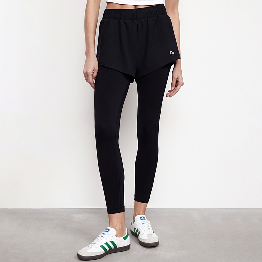 Лосины Active 2 в 1 in Black