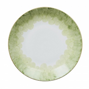 Столовая тарелка Cercle D'Ecailles Green