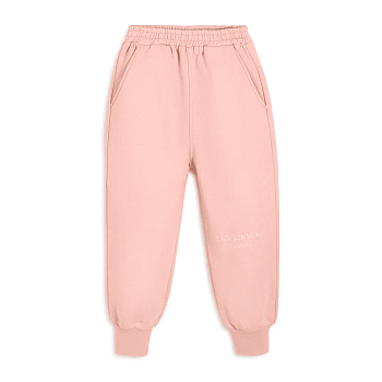 Спортивные брюки, розовые, 140 см