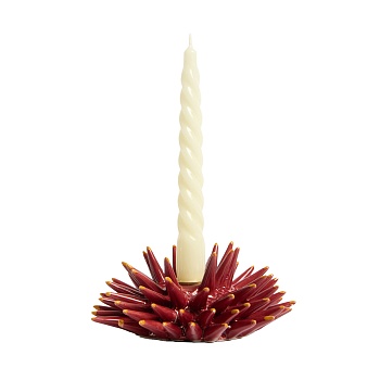 Подсвечник Spine Burgundy