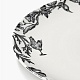 Тарелка для закусок Floral Fantasy, белая в интернет-магазине The Dar