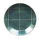 Столовая тарелка Trame Green в интернет-магазине The Dar