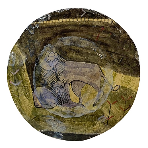 Тарелка «Лев и львица»