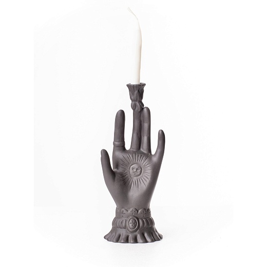 Подсвечник Artefice. Sōl, серый