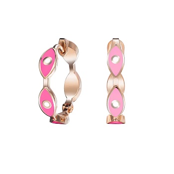 Серьги-дорожки «EYES», 2 см