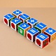 Обучающие деревянные цветные кубики «Лесная Математика» в интернет-магазине The Dar
