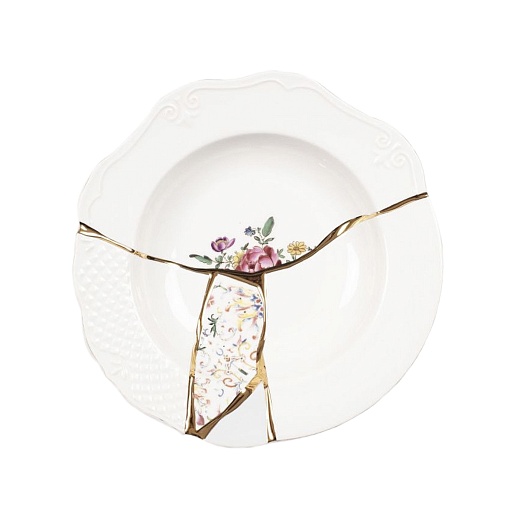 Суповая тарелка Kintsugi I