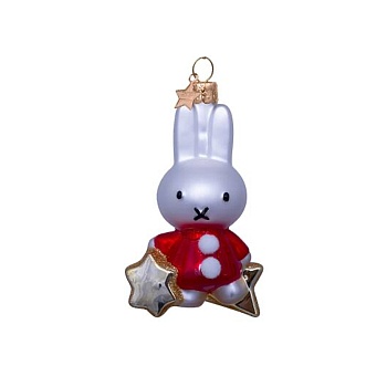 Ёлочная игрушка Miffy Delft On Star