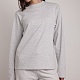 Лонгслив Soft Grey Melange в интернет-магазине The Dar