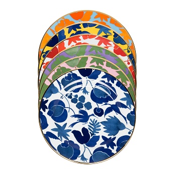 Десертные тарелки Wildbird Mix, 6 шт.