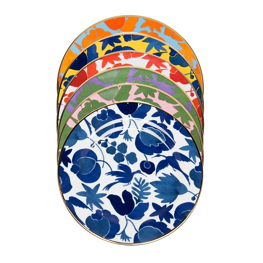 Десертные тарелки Wildbird Mix, 6 шт.