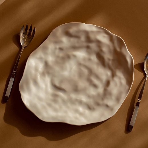Столовая тарелка White
