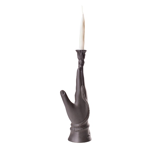 Подсвечник Artefice. Cor, чёрный