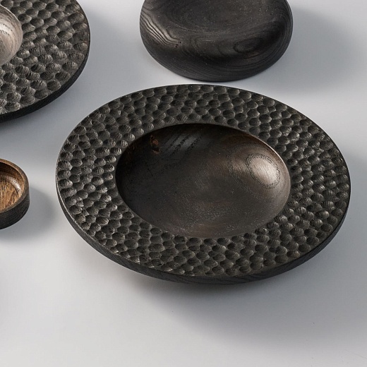 Тарелка глубокая I, чёрный