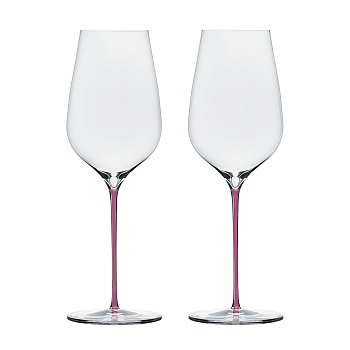 Бокалы для белого вина и шампанского Empreinte PrySm Violet, 2&nbsp;шт.
