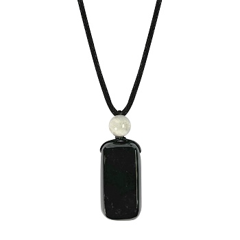 Кулон Jade, black
