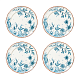 Столовые тарелки Rocaille Dove Blue, 4 шт в интернет-магазине The Dar