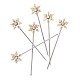 Коктейльные шпажки Snowflake Crystal в интернет-магазине The Dar