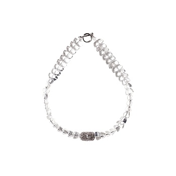 Колье «Лебединое озеро» с винтажным кулоном