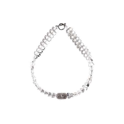 Колье «Лебединое озеро» с винтажным кулоном