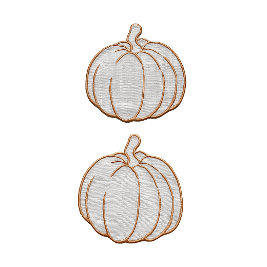 Салфетки и костеры Pumpkin на 2 персоны