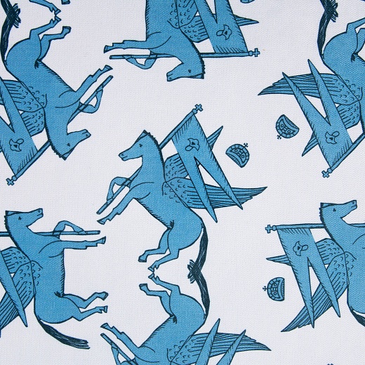 Скатерть Horse of Kakheti Blue
