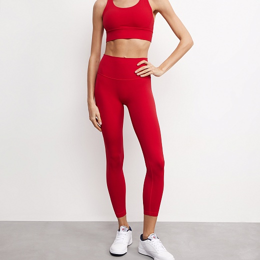 Hailey Leggings in Red, M